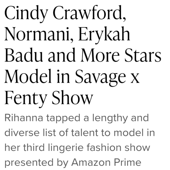 Savage Fenty Purple Lingerie Designed + Modeled by Rihanna for her Show... - Picture 2 of 16